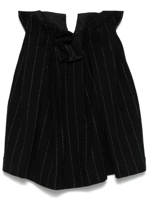 Vivienne Westwood Pre-Owned 2016-2017 pleated mini skirt Black WE450BM