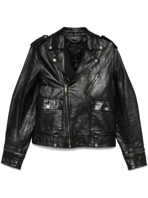 Golden Goose Norwood Chiodo jacket Black GMP02258P001195