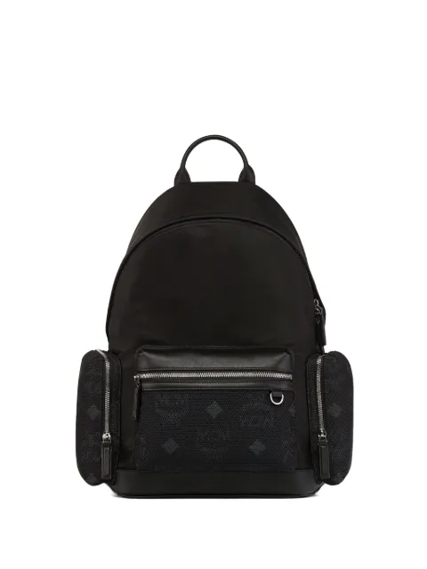 MCM medium Stark backpack Black MMKFSVE06