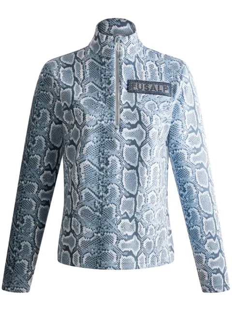 Fusalp x Swarovski Orion top Blue 23HE1206