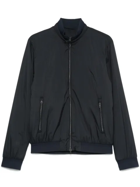 Herno logo-plaque bomber jacket Blue GI000414U12456Z