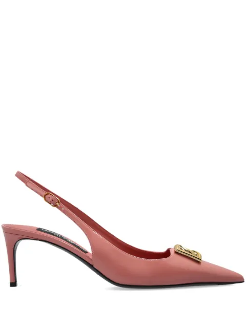 Dolce & Gabbana 60mm Lollo slingback pumps Pink CG0894A1037