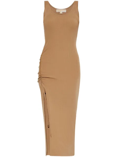 Michael Michael Kors ruched tank dress Neutrals MR582UH4VR