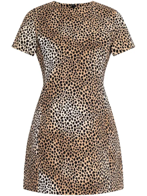 Michael Michael Kors cheetah-print mini dress Neutrals MR582S2GQ0
