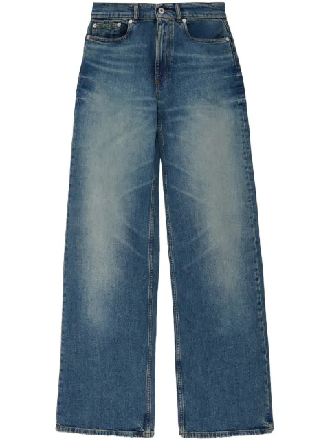 Kenzo Ayame wide-leg jeans Blue FF52DP2176S7