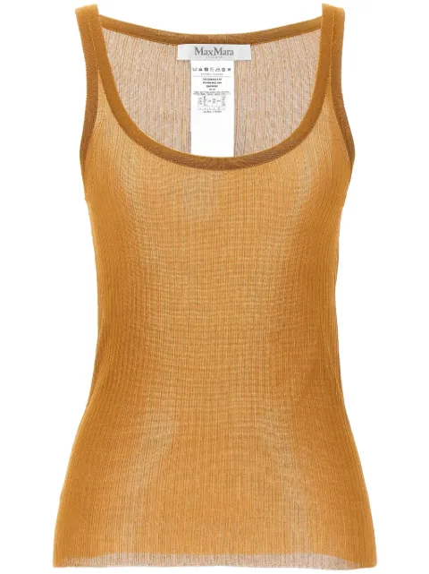 Max Mara Bastia tank top Neutrals BASTIA006