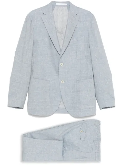Eleventy single-breasted suit Blue K75ABUC10TES0K029