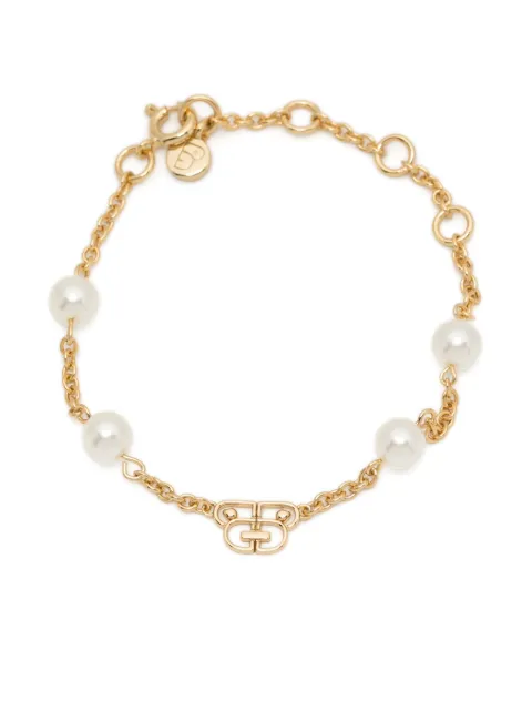A BATHING APE® signature Star Bolt motif bracelet Gold BPYGDL202313L