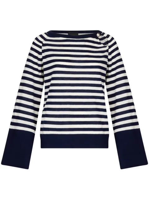LIU JO striped jumper Blue CA5103MA63O
