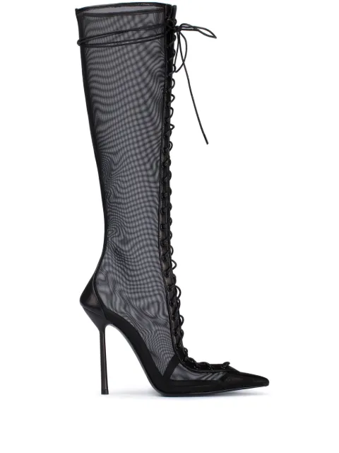 Le Silla 120mm Colette boots Black 4271D100BXPPNEM
