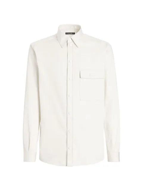Dolce & Gabbana button-up shirt White G5KS2TFUFL3