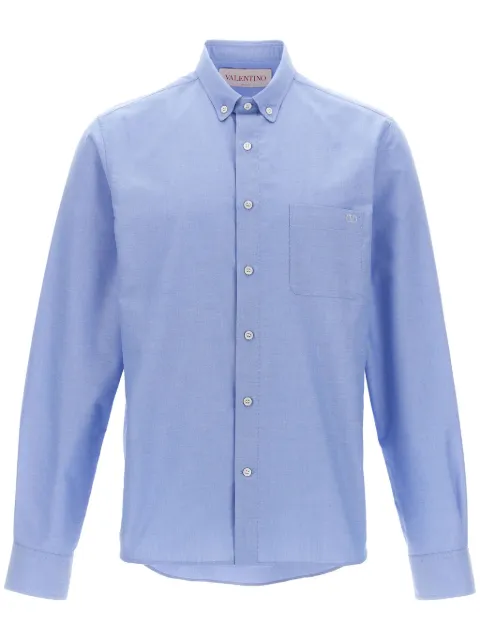 Valentino Garavani cotton shirt Blue VABP85AL2