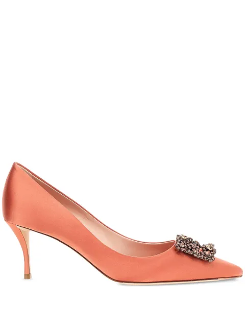 Roger Vivier 65mm Efflorescence pumps Pink RVW41417620RS0