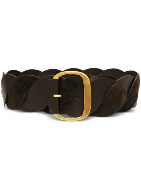 Altuzarra twist braid belt Brown CORE7660LLC036SB0222MAHOGANY