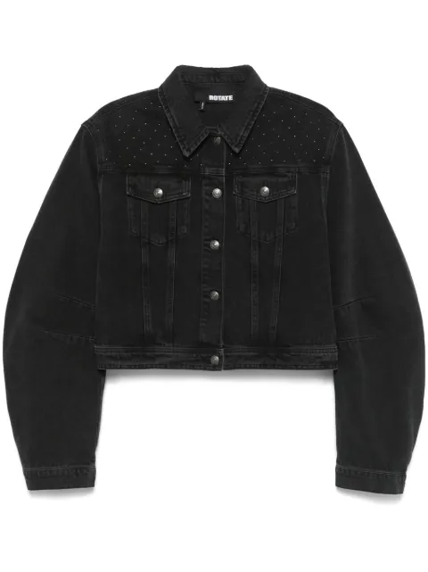 ROTATE BIRGER CHRISTENSEN denim jacket Black 1136122998
