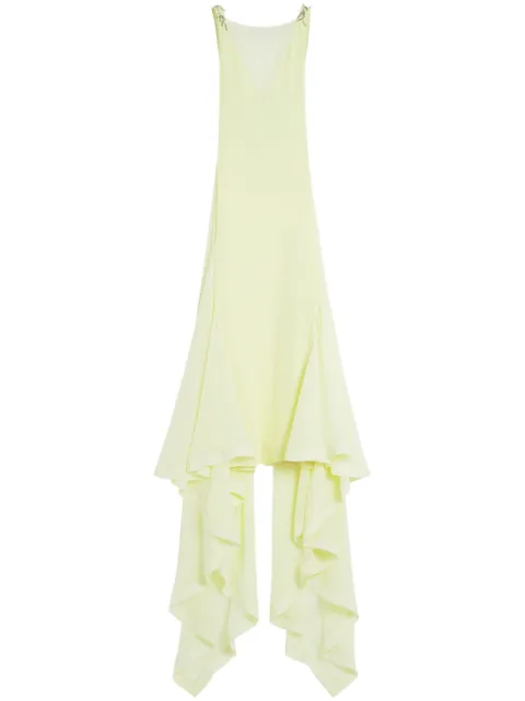 Lanvin silk gown Yellow RWDR90426042P25