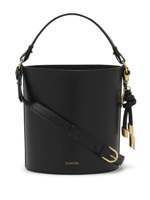 Lanvin leather bucket bag Black LWBGBQ06SMLEP25