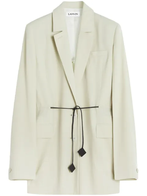 Lanvin virgin wool blazer Neutrals RWJA00216028P25