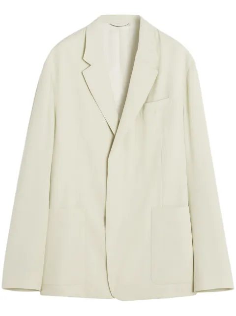 Lanvin single-breasted blazer White RMJA00676028P25