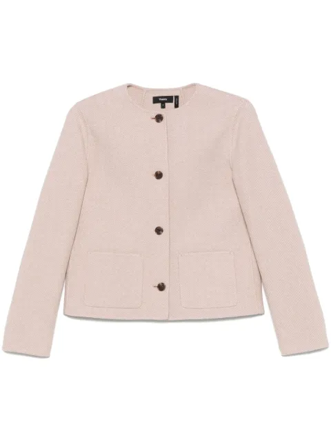 Theory twill jacket Brown O1001103