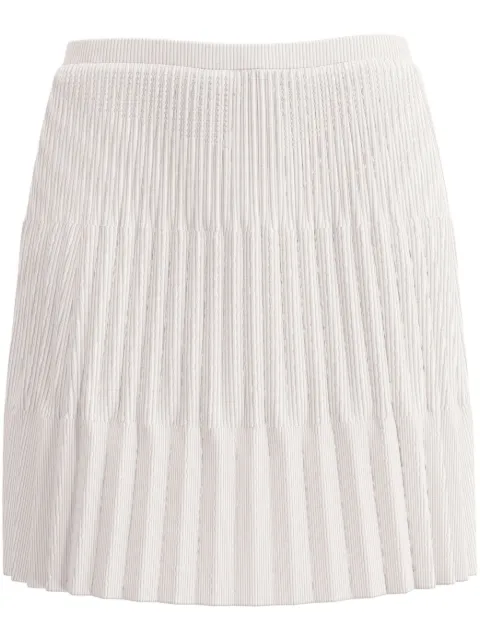 Maccapani Gerli mini skirt Neutrals 25EM2M0AC00MI011