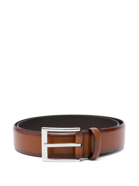 BOSS leather belt Brown 50482241
