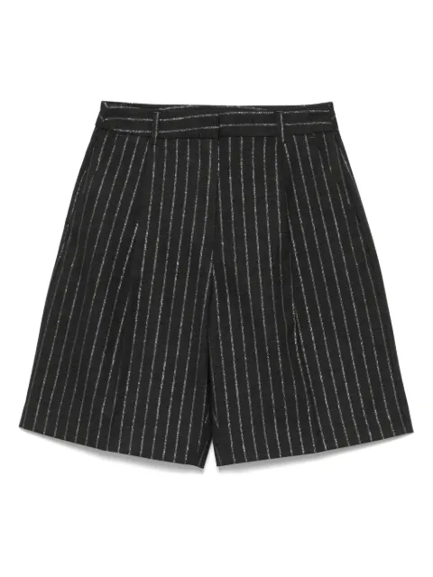 Karl Lagerfeld striped shorts Black A1W10124