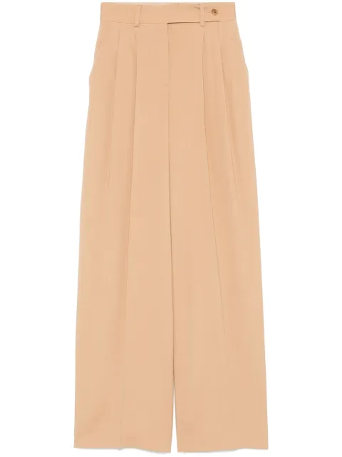 Alberta Ferretti pleated trousers Neutrals A03061618