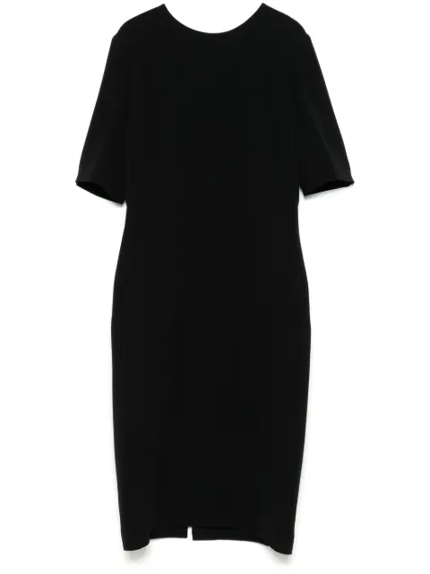 Giorgio Armani silk midi dress Black 8CHVA00RT001O
