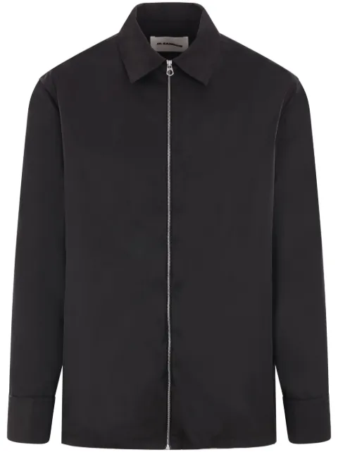 Jil Sander twill overshirt Black J22DL0301J70147