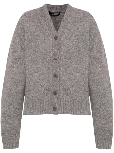 Jacquemus The Jacquemus cardigan Grey 251KN6222329
