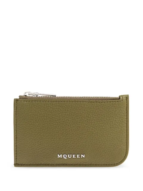 Alexander McQueen Sling card holder Green 8135461VDCC