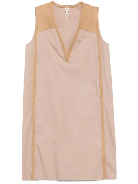 Hermès Pre-Owned V-neck dress Pink CSLM8409