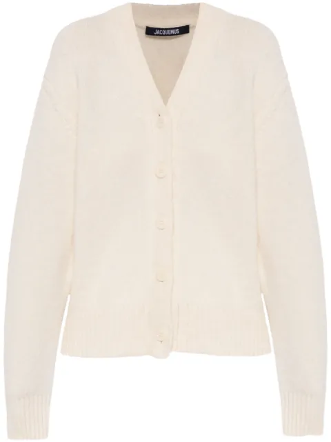 Jacquemus The Jacquemus cardigan White 251KN6222329