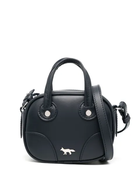 Maison Kitsuné mini Boogie crossbody bag Blue MW05141LC0044P480