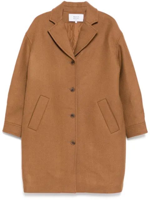 Maison Kitsuné wool coat Neutrals NW02213WM0026H250