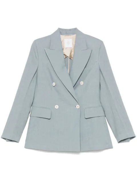 Eleventy slub-texture blazer Grey K80GIAF02TES0I139