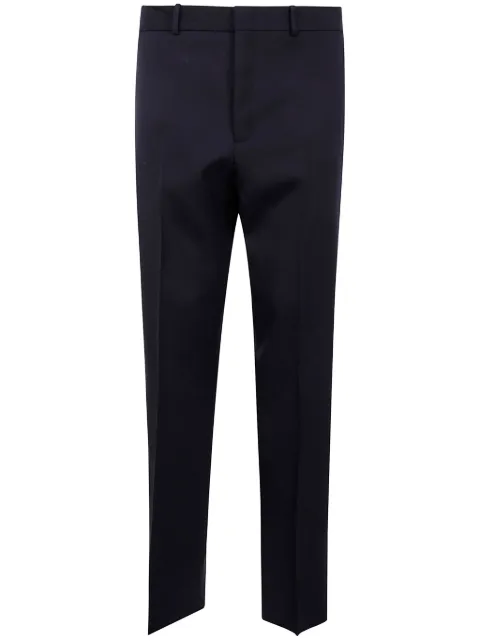 Jil Sander lightweight wool gabardine trousers Blue J23KA0001J40159