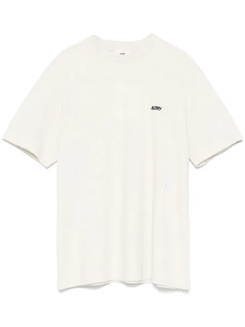 Autry logo-embroidered T-shirt Neutrals TSPWA7CM