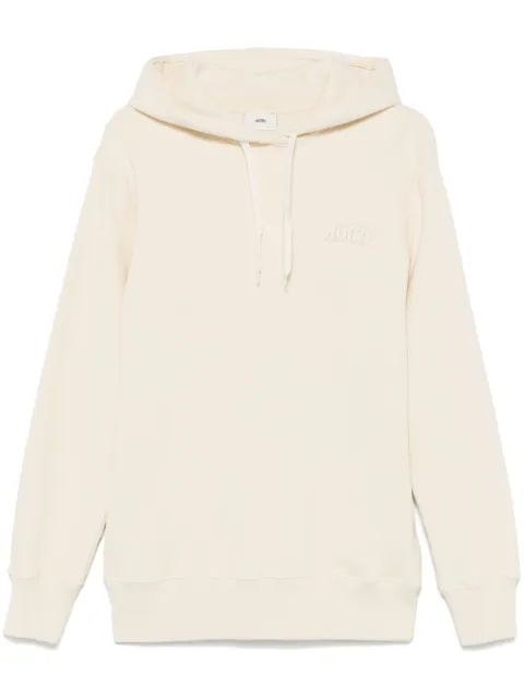 Autry logo-patch hoodie Neutrals HOPM77JS