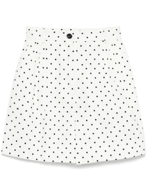 Dolce & Gabbana polka-dot shorts White FTC5WTFSFNP