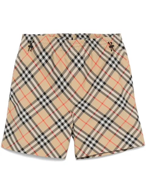Burberry Check shorts Neutrals 8105509