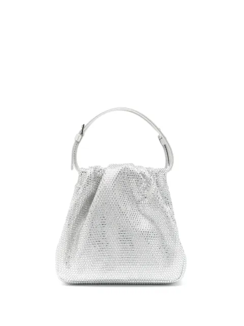 Amina Muaddi Vittoria mini bag Silver 12B357624VITUNI