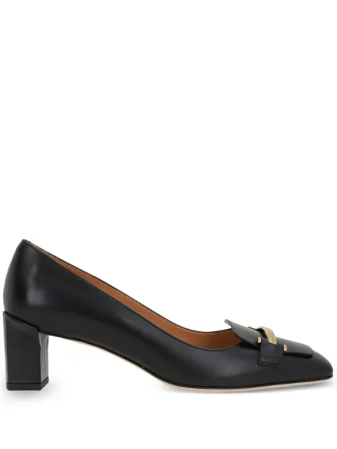Tod's 50mm leather pumps Black XXW63L0JE20SMX