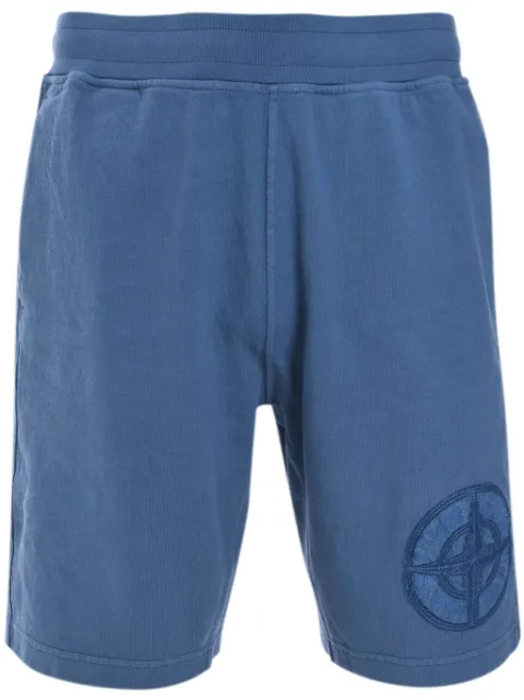Stone Island fleece shorts Blue 8115606M2