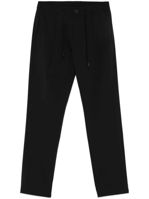 Herno drawstring pleated trousers Black PT000077U12691