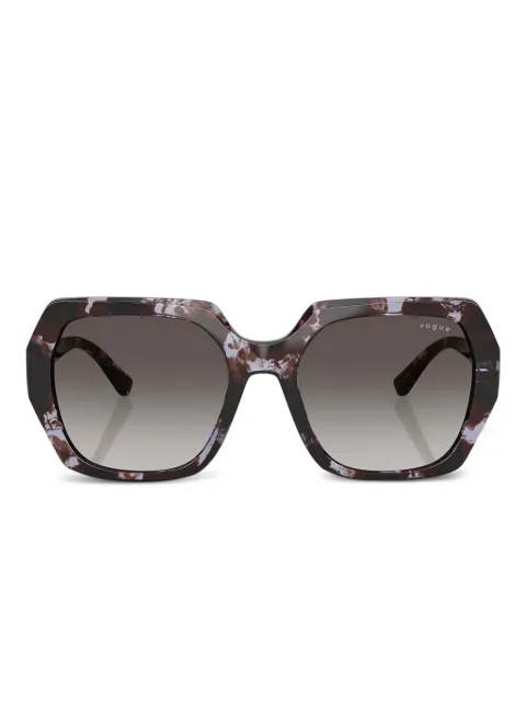Vogue Eyewear geometric embellishment sunglasses Brown VO5612SB31788G