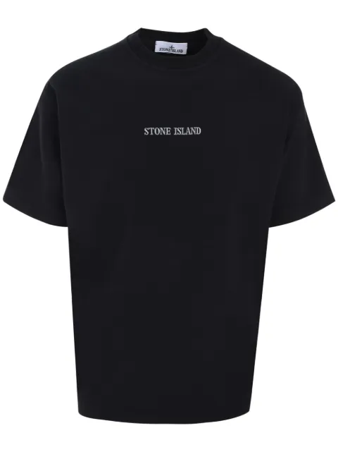 Stone Island cotton t-shirt Black 811520479