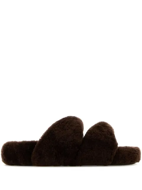 Aquazzura Twist slippers Brown TWSFLAF0SHE