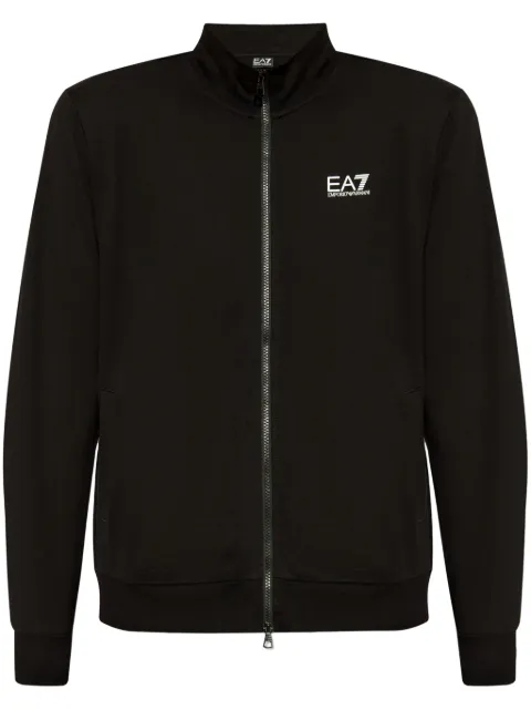 Ea7 Emporio Armani zip-up sweatshirt Black 8NPM31PJVRZ